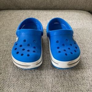 Blue Crocband Crocs Size 10C toddler